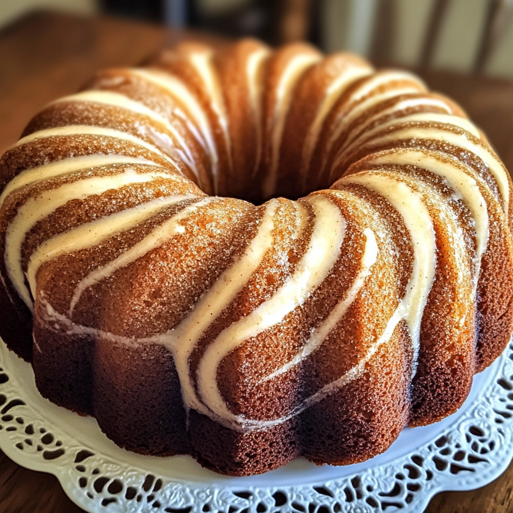 Cinnamon Swirl Bundt Cake