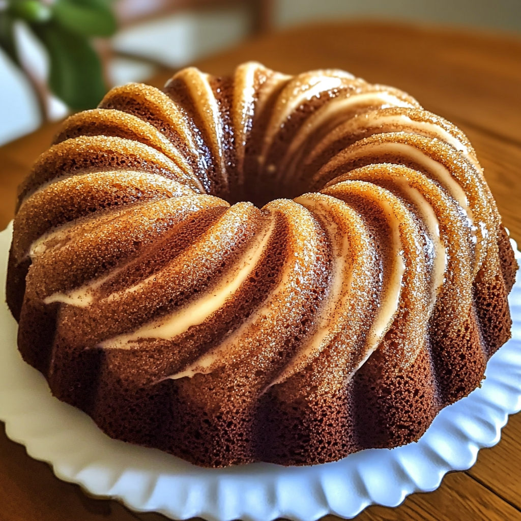 Cinnamon Swirl Bundt Cake