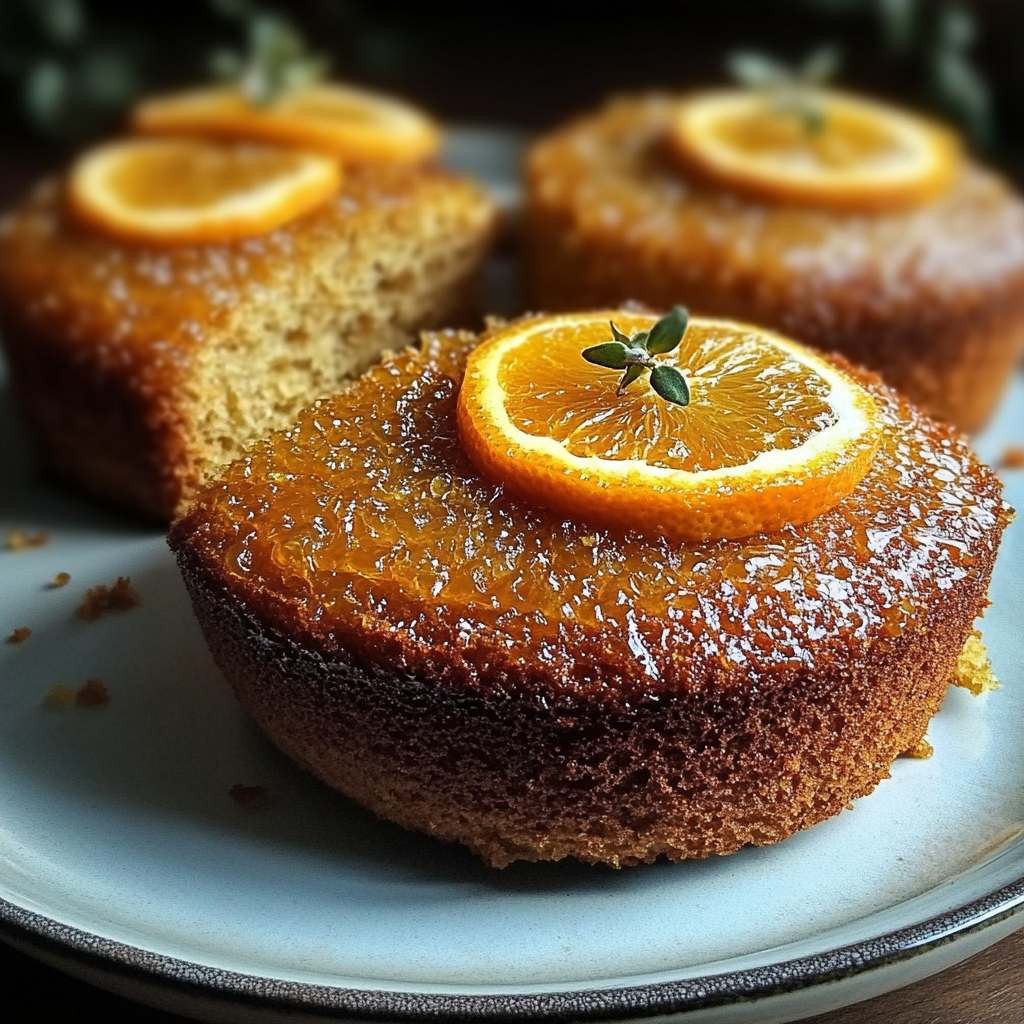 Orange Ginger Honey Cake