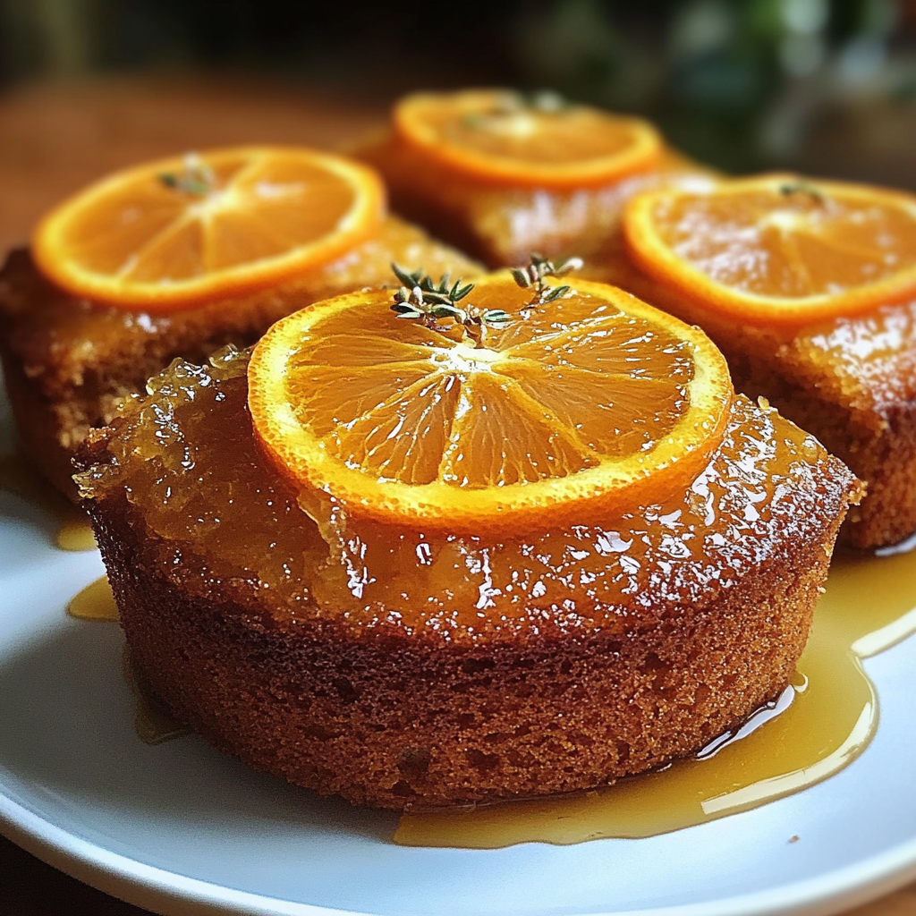 Orange Ginger Honey Cake