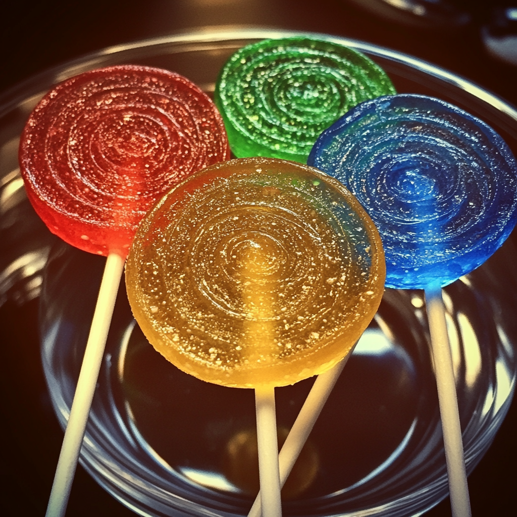 Homemade Fizzy Kool-Aid Lollipops