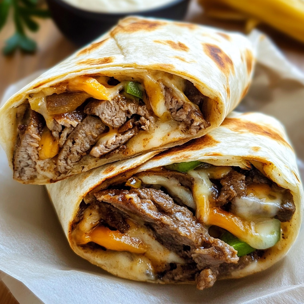 Philly Cheesesteak Wrap