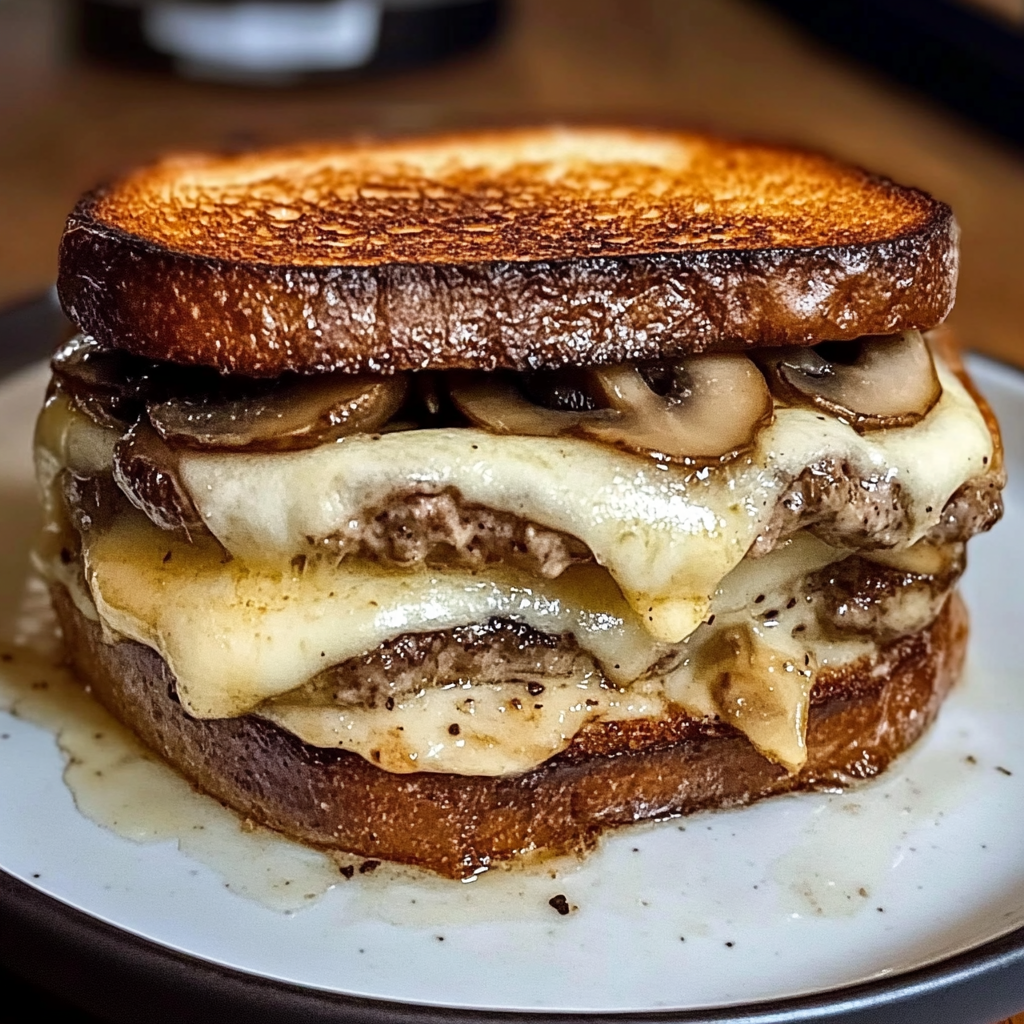 Easy Swiss Mushroom Melt