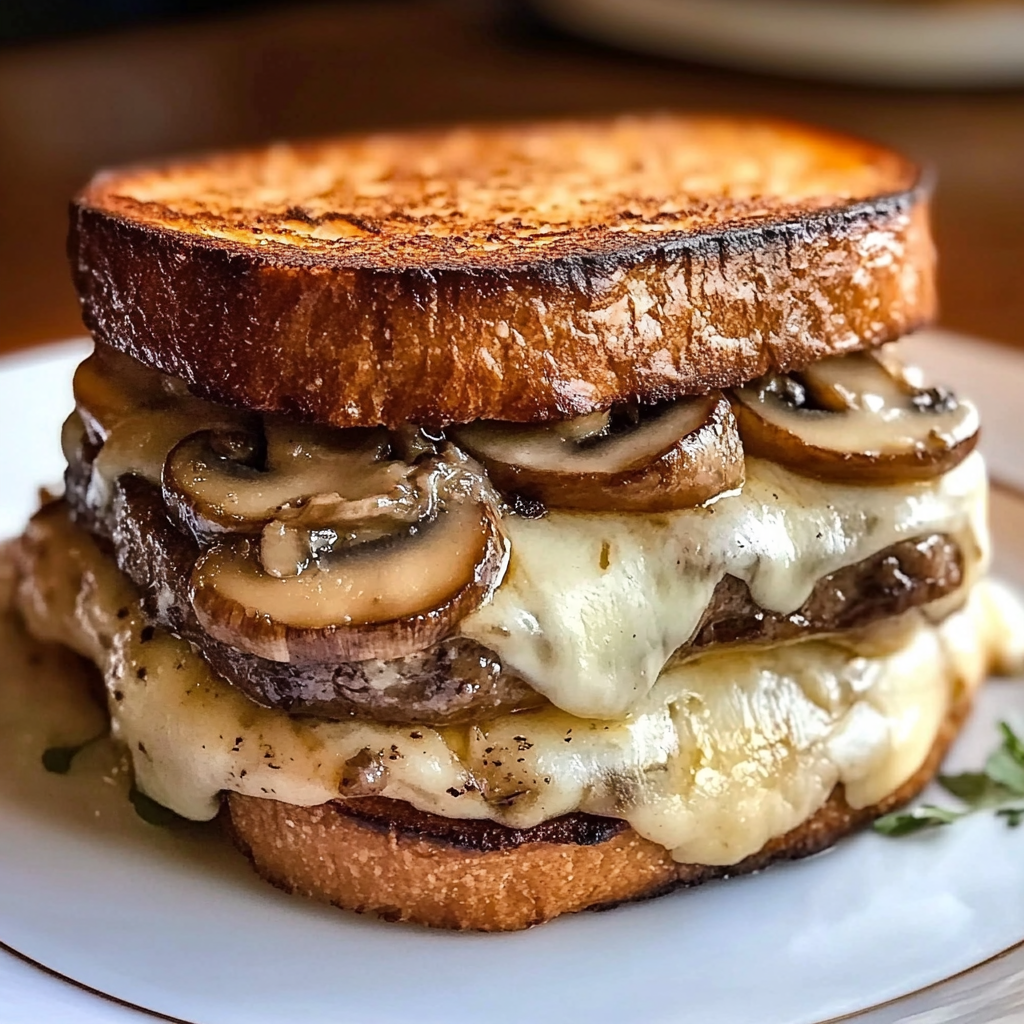 Easy Swiss Mushroom Melt