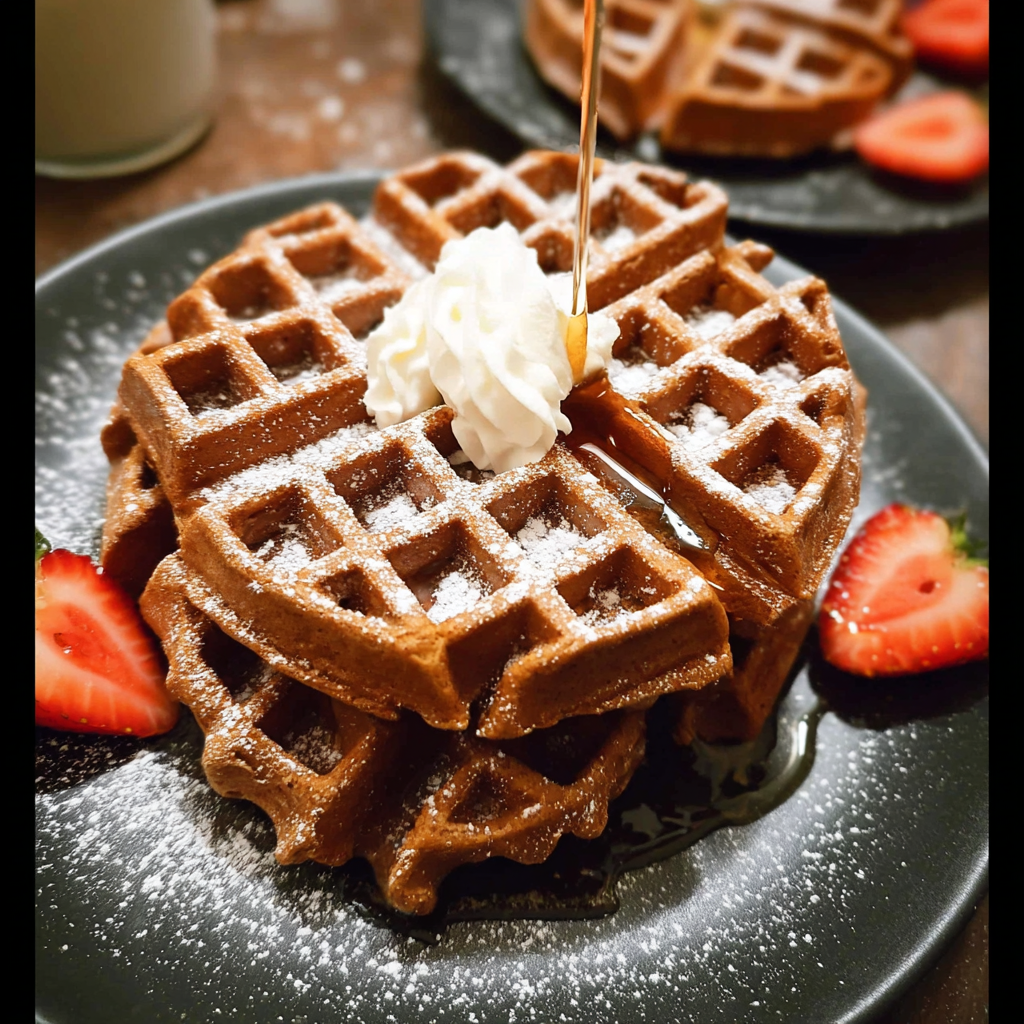 Gingerbread Waffles