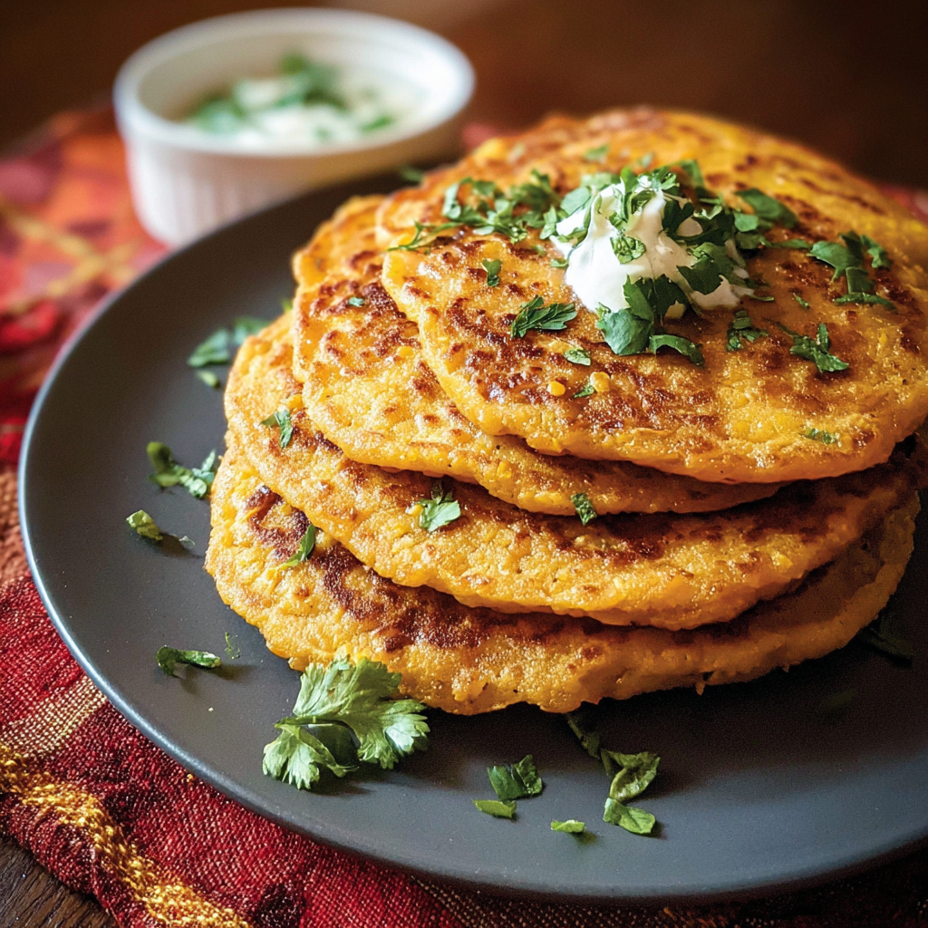 Red Lentil Pancakes Recipe: High-Protein, Gluten-Free Breakfast